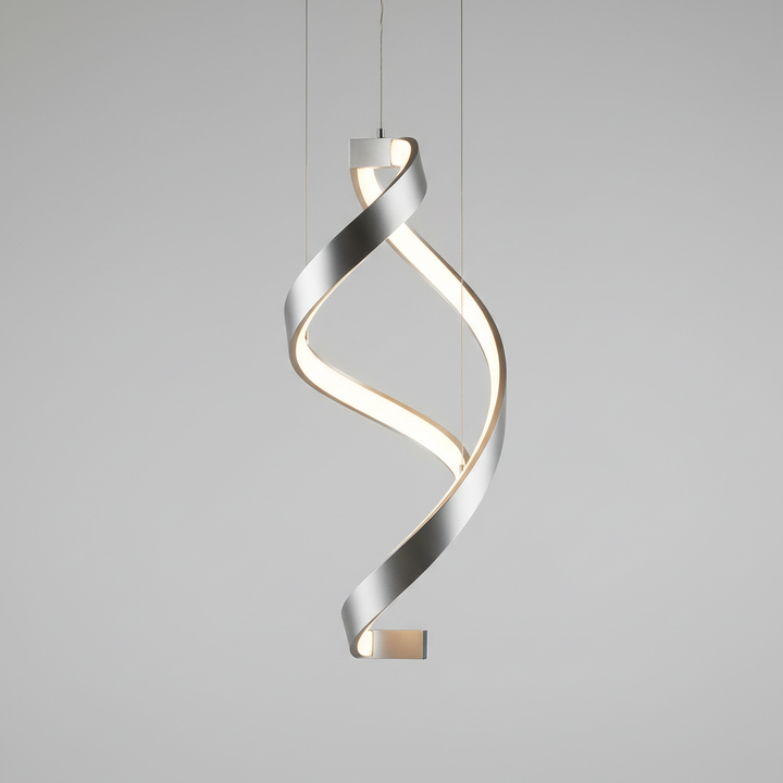 Twist Ribbon Pendant Light