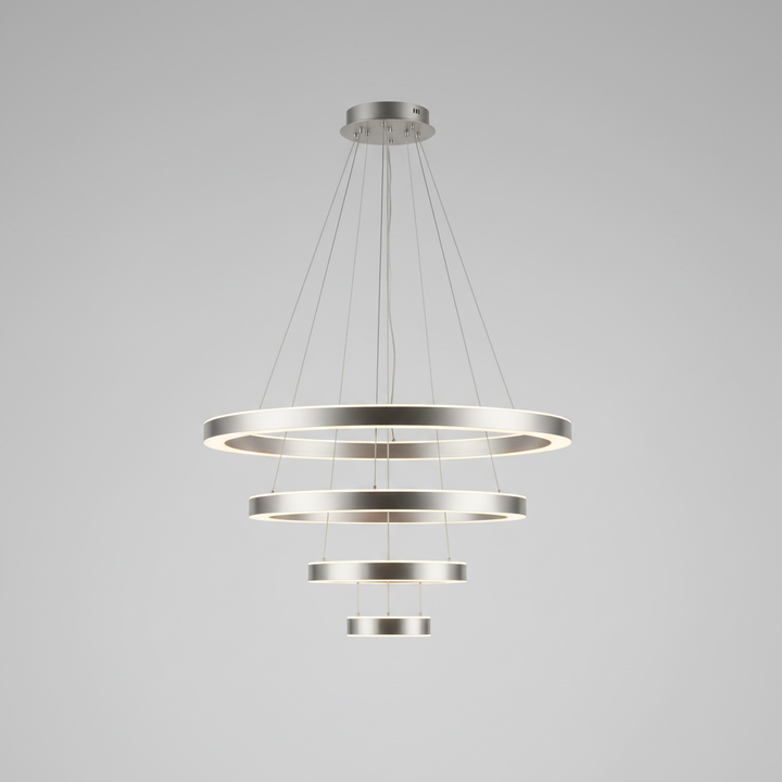 Cascade Halo Ring Chandelier