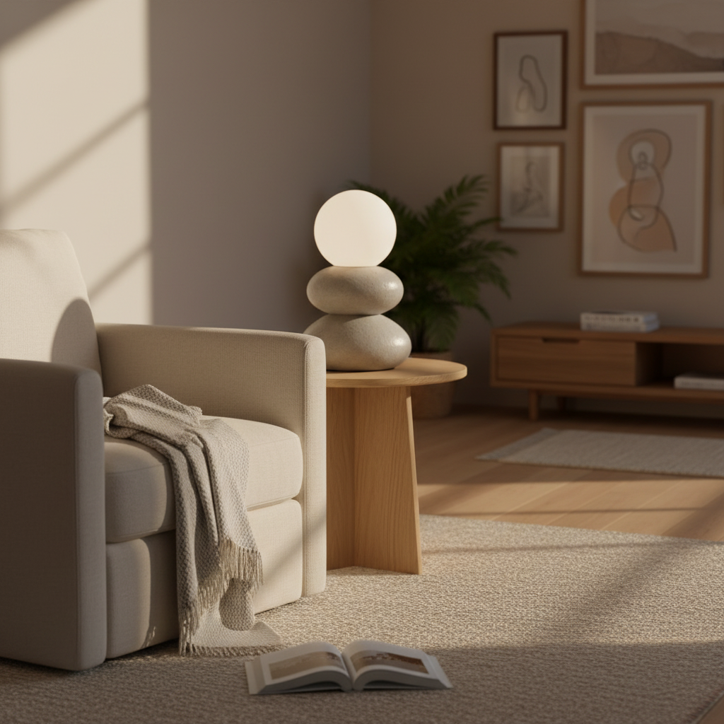 Zen Stone Table Lamp