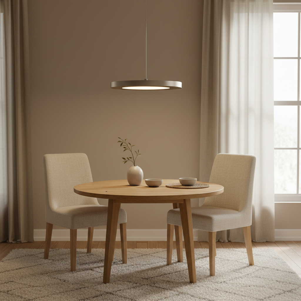 Lunar Disc Pendant Light